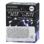 Гирлянда электрическая Koopman наружная 3хАА 20 LED 1,1м холодный белый