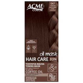 Acme Color Toning Hair Mask 047 Deep Chestnut - buy, prices for - photo 1