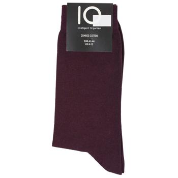 IO Men's Socks s.41-46 bordo - buy, prices for ULTRAMARKET - photo 1