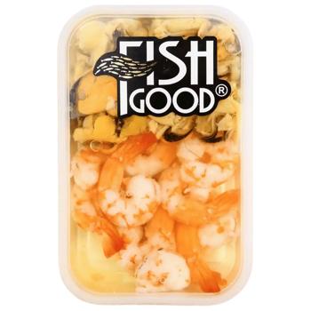 Fish Good Shrimp with Mussels in Oil 200g - buy, prices for Chudo Market - photo 1