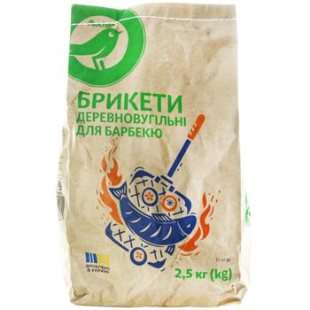Auchan Charcoal Briquettes for Barbecues 2.5kg - buy, prices for - photo 2