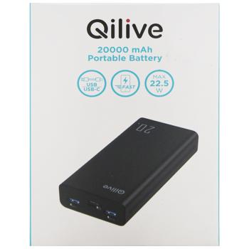 Універсальна мобільна батарея Qilive 20 000mAh - купити, ціни на Auchan - фото 2