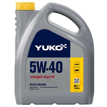 Yuko Vega Synt Motor Oil 5W-40 API SL/CF 4l - buy, prices for Ideal - photo 1