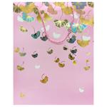 Пакет подарунковий Листя 10331-5 26х32х10см