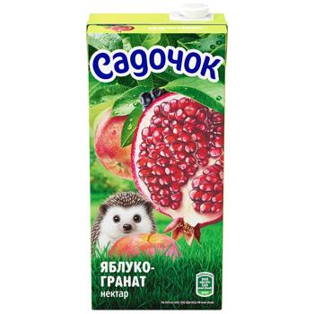 Нектар Садочок яблочно-гранатовый 0,95л - купить, цены на Чудо Маркет - фото 2
