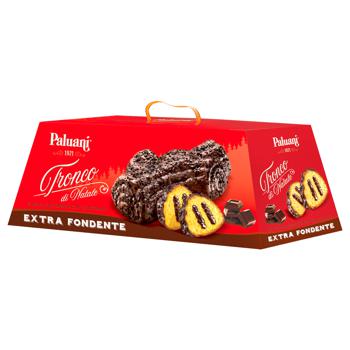 Paluani Christmas Log Cupcake with Chocolate Cream in Dark Chocolate 750g - buy, prices for COSMOS - photo 1