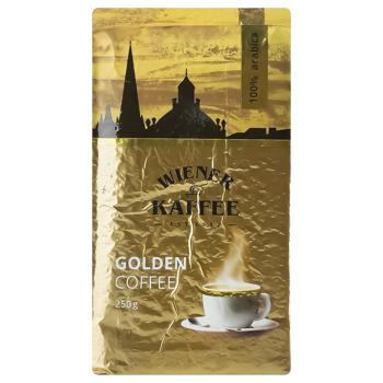 Кофе молотый Віденська Кава Львовский Golden 250г - купить, цены на - фото 2