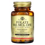 Solgar Folate As Metafolin 400mcg (666mcg DFE) 100 tablets