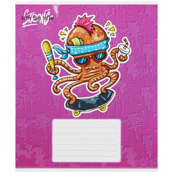 Зошит Школярик лінія 18 аркушів - купити, ціни на Auchan - фото 6