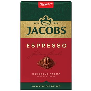 Jacobs Espresso Ground Coffee 230g - buy, prices for COSMOS - photo 1