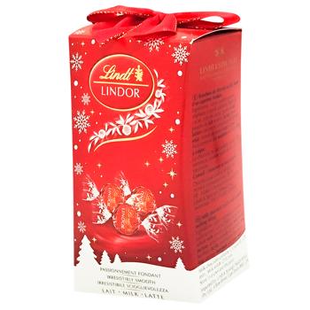 Цукерки Lindt Lindor молочний шоколад 75г - купити, ціни на Cупермаркет "Харків" - фото 1