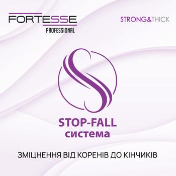 Спрей-кондиционер Fortesse Professional Strong&Thick двухфазный укрепляющий для ослабленных волос, склонных к выпадению 250мл - купить, цены на - фото 3