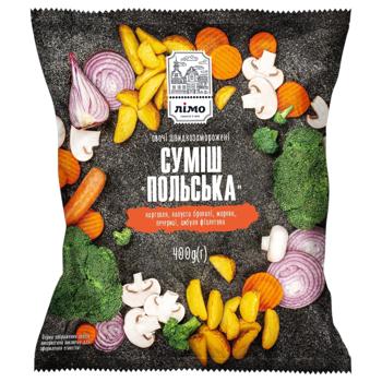 Смесь овощная Лимо Польская замороженная 400г