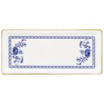 Блюдо Alba Ceramic Blue Rose 35,5*16см