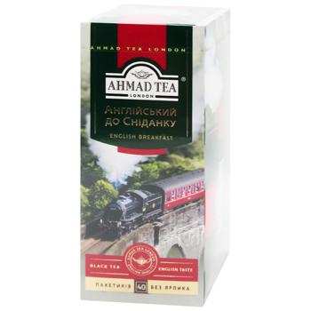 Чай черный Ahmad Tea Английский к завтраку 2г*40шт - купить, цены на - фото 3