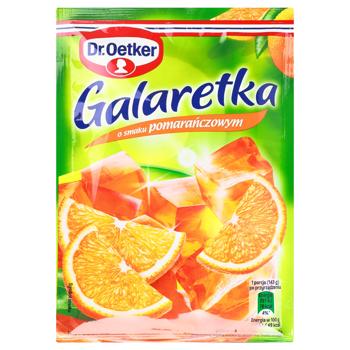 Dr.Oetker Galaretka Orange Jelly 72g - buy, prices for COSMOS - photo 1