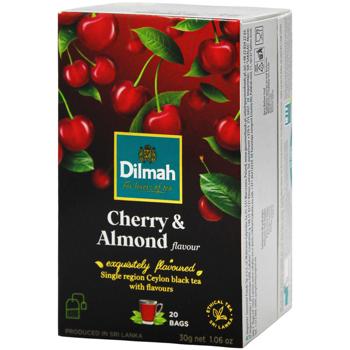 Dilmah Cherry and Almond Black Tea 1.5g*20pcs - buy, prices for Epicentr FOOD - photo 1