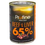 Profine Wet Food with Beef and Beef Liver for Dogs of All Breeds 400g