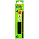 Auchan Graphite Pencil HB 3pcs