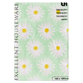 Скатертина Excellent Houseware Ромашки 130х180см - купити, ціни на NOVUS - фото 3
