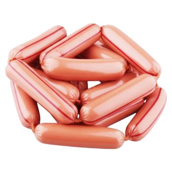 Сосиски Глобино Молочні в/с п/а газ,пак ваг - купить, цены на Grono - фото 1