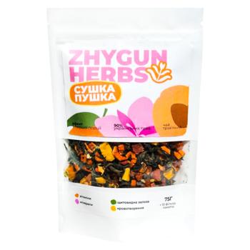 Чай трав’яний Zhygun Herbs Сушка-Пушка 75г - купити, ціни на Grono - фото 1