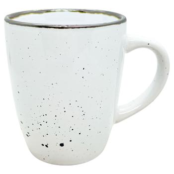 Чашка Зед 9,5х11см білий - купити, ціни на ЕКО Маркет - фото 1