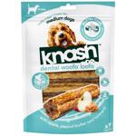 Knash Woofa Loofa Apple&PeanBut ласощі з кальцієм для зубів собак 196 г