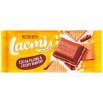 Roshen Lacmi Milk Chocolate with Chocolate Filling and Waffle 90g