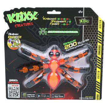 Игрушка Klixx Creaturez Zing Fidget Огненная мураха красно-голубая - купить, цены на - фото 5