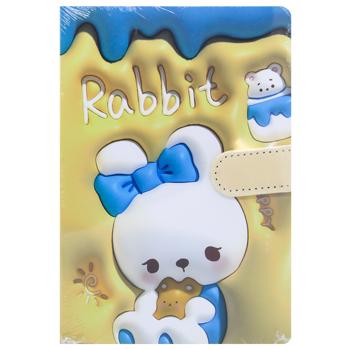 Блокнот на гумці Malevaro Bunny А6 80 аркушів - купити, ціни на МегаМаркет - фото 2