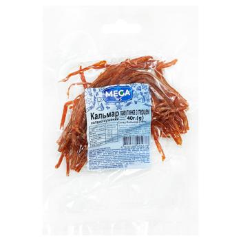 Seafood squid Mega hit Pavutynka 40g Ukraine - buy, prices for Chudo Market - photo 1