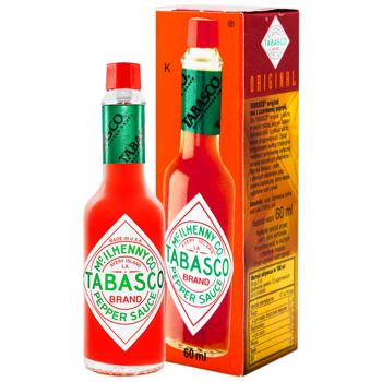 Соус Tabasco Pepper Sauce перечный красный 60мл