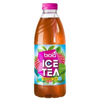Biola Raspberry Flavored Black Ice Tea 1.5l