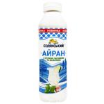 Айран Селянський с огурцом, чесноком и базиликом 1,6% 420г