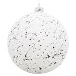 White Christmas Tree Ball 8cm