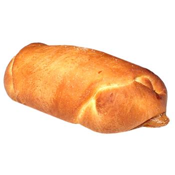 Пиріжок печений з яблучною начинкою 75г - купити, ціни на Чудо Маркет - фото 1