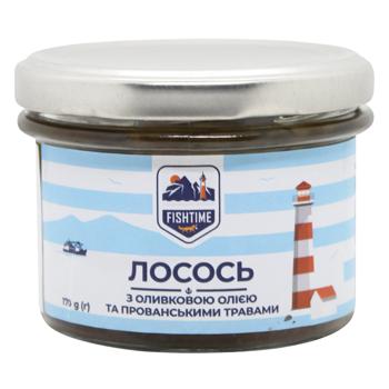 Лосось Fishtime з оливковою олією та прованськими травами 170г