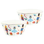 Набор салатников Lefard White Christmas 2шт 14см