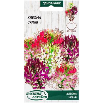 Semena Ukrainy Seeds Cleoma mix 0.25g - buy, prices for Auchan - photo 1