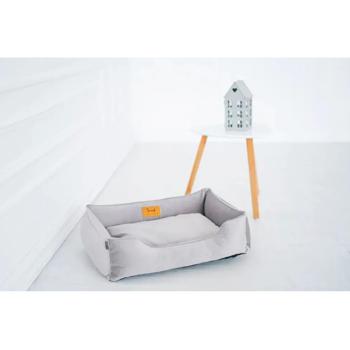 Лежак Harley and Cho Dreamer Velour Gray 60х45см серый - купить, цены на MasterZoo - фото 4