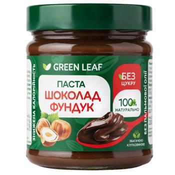 Шок паста Green Leaf 200 г Фундучна зі солодкою стевією - купити, ціни на КОСМОС - фото 1