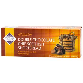 Duncan's of Deeside Chocolate Shortbread Cookies 150g - buy, prices for WINETIME - photo 1