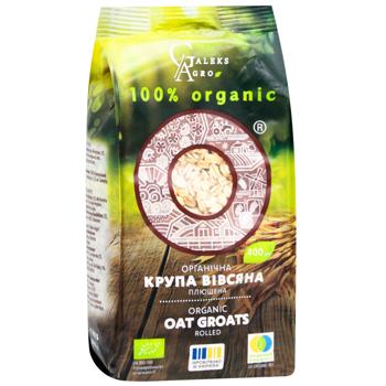 Galeks-Agro Organic Rolled Oat Groats 400g - buy, prices for WINETIME - photo 2