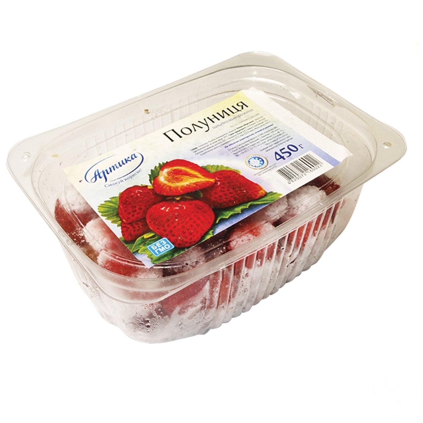 

Клубника Артика замороженная 450г