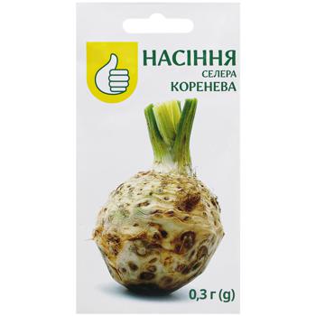 Насіння Кожен День Селера коренева 0,3г - купити, ціни на Auchan - фото 1