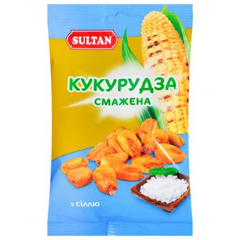 Кукуруза Sultan жареная с солью 60г - купить, цены на ЕКО Маркет - фото 1