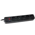 Maxxter Surge Protector 5 outlets 1.8m SPM5-G-6B