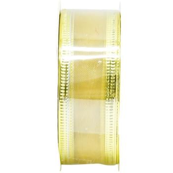 Gold Ribbon 25mm*270cm - buy, prices for Auchan - photo 1