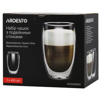 Ardesto Cups Set 2pcs 450ml - buy, prices for MegaMarket - photo 2